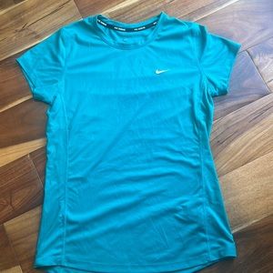 Nike blue workout shirt